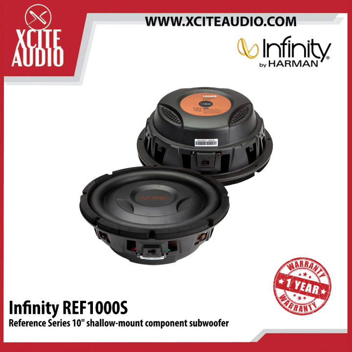 Infinity REF1000S Reference Series 10" shallowmount component