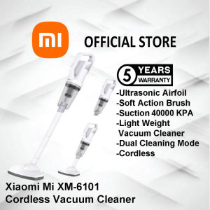 【Xiaomi Original】6101 Pro Cordless Handheld Vacuum Cleaner - Lightweight High Suction Dual Cleaning Mode USB/Car Charging 5-Year Warranty