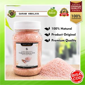 GARAM HIMALAYA / HIMALAYAN SALT by Saveera / PINK SALT uk. Botol Isi 330G 100% ASLI ALAMI REMPAH JSR KUALITAS PREMIUM GRADE A uk. SACHET