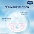 [BUNDLE OF 2] Vaseline Gluta Hya Serum Burst Lotion Flawless Bright 330ml. 