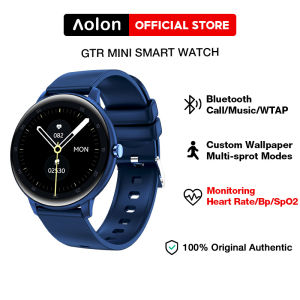 Aolon GTR Mini Smartwatch Fitness Tracker Tahan Air dengan Layar HD 1.39 Inch dan Panggilan Bluetooth - Kompatibel dengan Android/iPhone