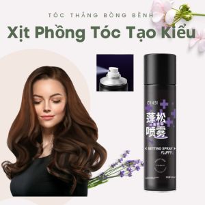 Xịt Phồng Tóc Ginbi 200ml – Tạo Phồng Chân Tóc Giữ Nếp Lâu Không Bết Không Cứng Dưỡng Tóc