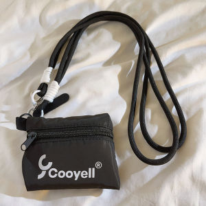 ASRV Stylish Cooyell Crossbody Bag with Detachable Strap and Rotating Buckle