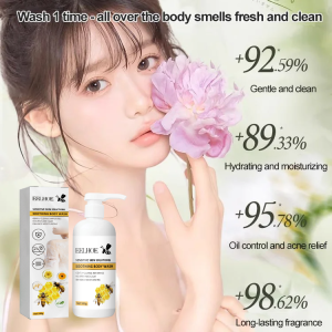 Deep Cleansing Honey Body Wash Rejuvenating Skin Care Relief EELHOE honey shower gel