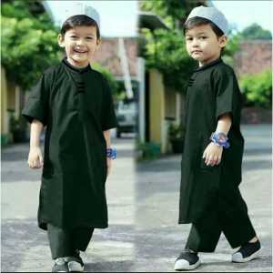 Warung mi tati\\setelan koko anak laki-laki\\baju koko anak laki model pakistan\\harga grosir 100 rb 3 set