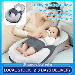 Anti-Reflux Pillow for Newborns Baby Feeding Lying-Down Feeding Pillow Infant Anti-Spit-Up Pillow Anti-Reflux Slope