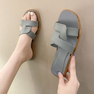 sendal slop/sandal rumah / sandal wedges baru /Sandal Wanita /Fashion Korea Import Real Pict
