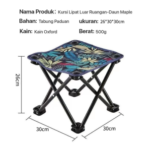 Portable Folding Chair Camping Chair Heavy Duty Folding Chair Outdoor Leisure Backrest Camping Chair