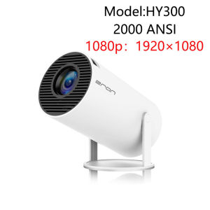 Mini Projector with Bluetooth 1080P HD Compatible with TV Stick/Smartphone/HDMI/USB for Netflix YouTube