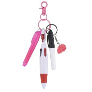 YOCKY Treo ba lô Móc khóa bút y tá ABS Có thể tháo rời  dây chuyền đánh dấu Thời trang Thủ công Bút bi có móc khóa Quà Tặng Bút y tá