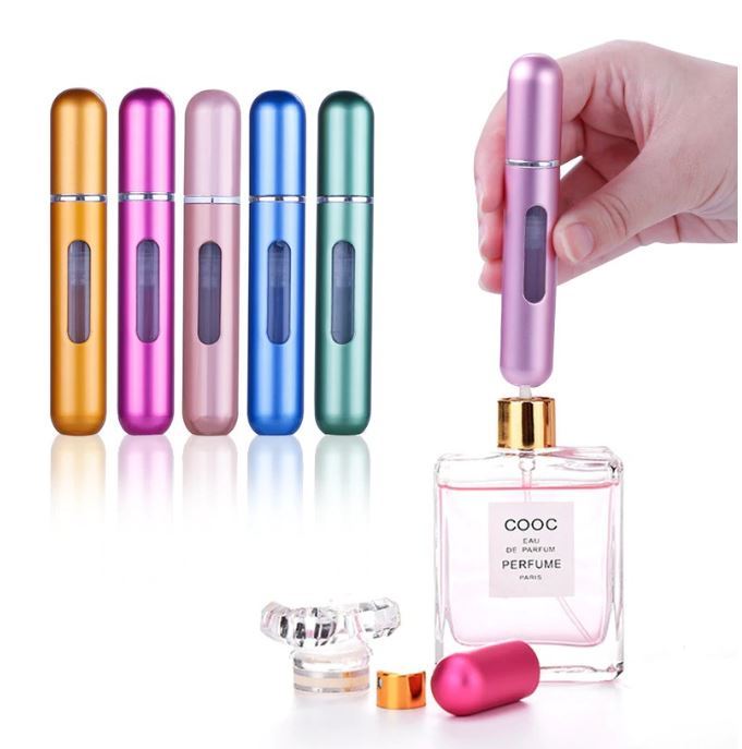 KOOMA 5ML PORTABLE MINI REFILLABLE PERFUME ATOMIZER BOTTLE WITH