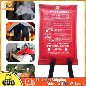 1.5M x 1.5M Sealed Fire Blanket Thickened Home Safety Lighting Fire Extenders Tent Boat Emer