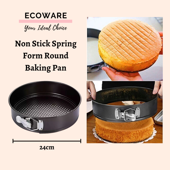 Square Baking Tray Cake Mold Shapes Non Stick Spring Form Round