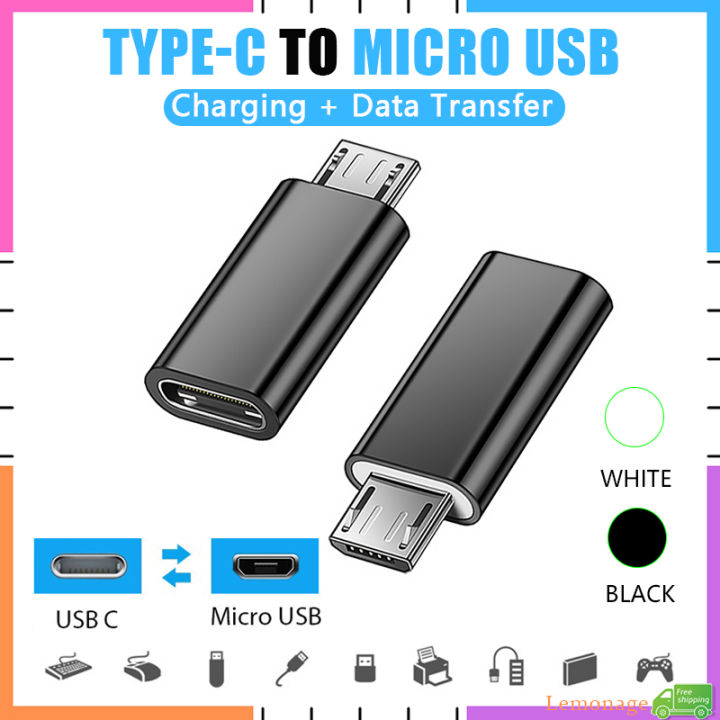 【Buy 5 Get 1 Free】OTG Adapter Type C To Micro USB Adapter Charger ...