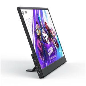 15.6นิ้ว จอภาพแบบพกพา PORTABLE MONITOR 1080P IPS แบบพกพาลำโพงคู่ในตัวรองรับการใช้งานกับคอมพิวเตอร์แล็ปท็ เชื่อมต่อกับคอนโซลเกม