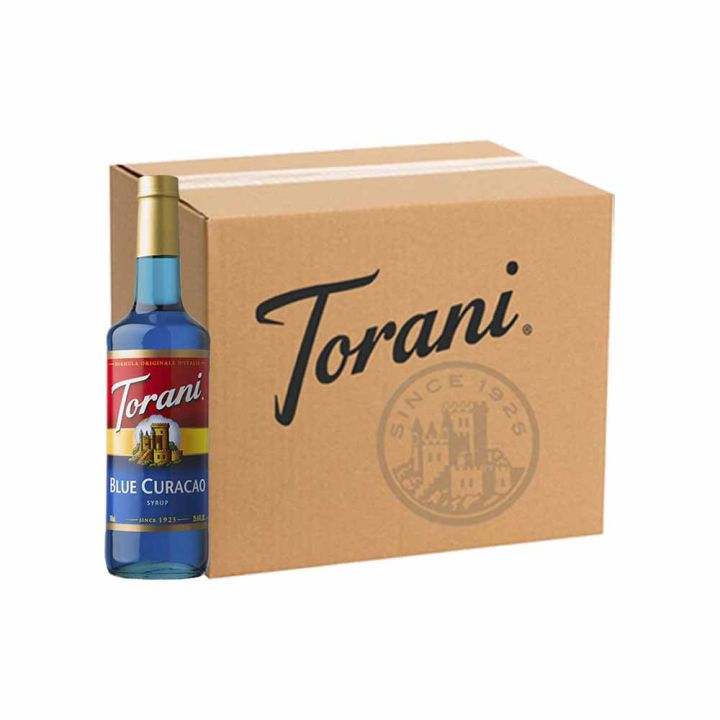 Torani Blue Curacao Syrup 750ml x 12 Bottles | Lazada PH