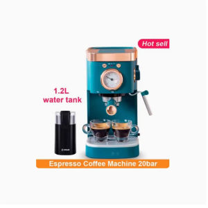 Máy pha cà phê Espresso 20bar Máy pha cà phê bán tự động Cappuccino Máy pha cà phê điện DL-KF5400 220V 1.2L