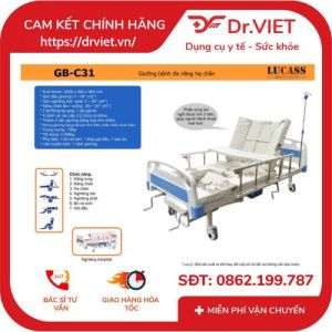 GIẢM NGAY 2.GIẢM NGAY 1530K CHỈ CÒN 6.389K – GIƯỜNG Y TẾ 1 TAY QUAY LUCASS GB- GIƯỜNG Y TẾ GIÁ RẺ NHẤT TPHCM