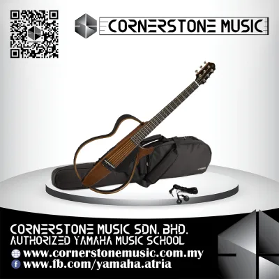 Yamaha Steel String Silent Guitar SLG 200 S ( SLG200S / SLG200 S / SLG200SN ) - N / Natural | Cornerstone Music