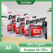 Energizer MAX AA/AAA(12-48pcs) Alkaline Battery 1.5V Original Sealed in Blister Pack