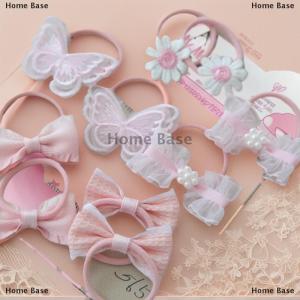 [COD] Home Base 10 cái lốc Dễ Thương Trẻ Em Của Tóc Trang Trí Hợp Thời Trang Handmade Đàn Hồi Bóng Tóc Ban Nhạc Đáng Yêu Mũ Nón Kẹp Tóc Phụ Kiện Cho Cô Gái