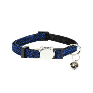 Personalized Cat Collars Custom Name and Phone Puppy Breakaway Collar Adjust 20~28cm