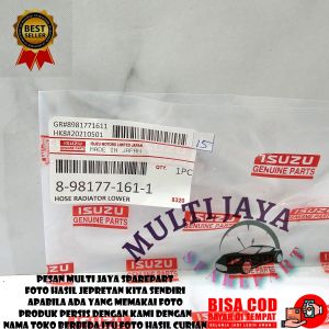 HOSE SELANG KARET RADIATOR BAWAH ISUZU GIGA FVR 240