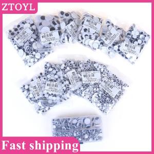 ZTOYL💝 Self-adhesive mixed eyes for toys doll googly wiggly eyes diy accessories