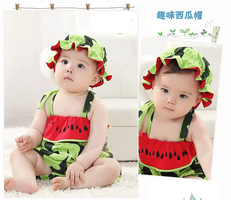 Baby Kids Toddler Halloween Costume Tiger Watermelon persimmon