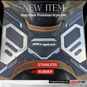 Karpet Motor STYLO 160 Rubber Step Floor Motopad27