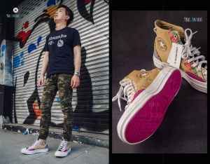 Converse Repo 70 เบอร์ 41.5 รุ่น Nomad Khaki รองเท้ามือสอง ของแท้เท่านั้น