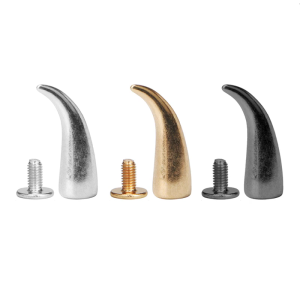 หมุดแหลมสำหรับตกแต่งเครื่องแต่งกายแนวพังค์100ชิ้นเครื่องประดับแฟชั่นหมุดโลหะผสมสำหรับหมุดโลหะและโปรเจกต์งานฝีมือหนัง