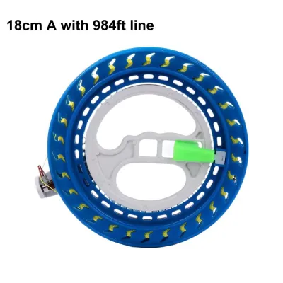 ZEIIE Come with Lock Kite Reel with 1312Feet Line 16/18/20cm String Spool Grip Twisted String Line Kite Line Winder