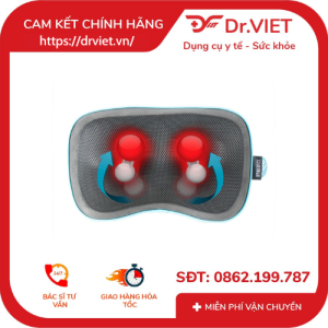 Gối massage Shiastu 3D công nghệ Gel - Pin sc5 GST-550HRC-EU