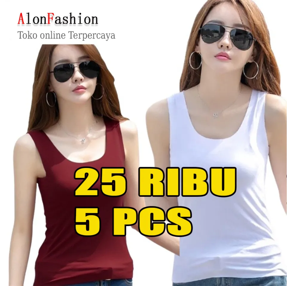 TANKTOP / TENGTOP / KAOS DALAM / SINGLET WANITA REMAJA DAN DEWASA