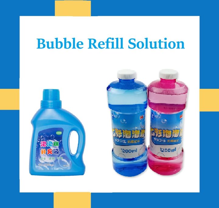 Children's Bubbles Blowing Water Replenisher Bubble Concentrated ...