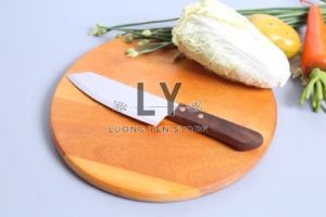 【COMBO 5 CÂY】Dao bếp Kinwi Stainless Steel Kitchen Knife Cán Gỗ Dài 29.5cm - No.173 chất liệu inox siêu bén