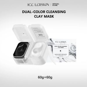 Top Seller DUAL COLOR CLEANSING CLAY MASK SET | UT Zone Care | Cleanses Skin | Delicatos Pores | Absorb Blackheads | Skin Barrier Repair | Lubricates the Skin | Hydrating and Moisturizing | BI-Active Complexion Mapping | Provides Long-Lasting Oil Control.