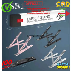 Holder Folding Lipat Laptop Stand Fsb1 Portable Lipat Anti Slip