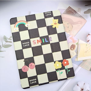 เคส ipad สำหรับ gen9/gen8/gen710.2 air4 air5 10.9 air3 10.5 air1 air2 9.7pro11 2021/2020 พร้อมช่องเสียบปากกาด้านหลังโปร่งใส