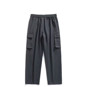 2026 New Loose Casual Pants for Men Korean Style Trendy All-Season Lightweight Drop-Style Wide-Leg Floor-Length Trousers