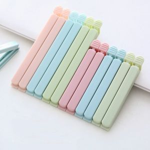 15 คลิปปิดผนึกเกรดอาหารส่วนบุคคล คลิปปิดผนึกในครัว คลิปเก็บความสด คลิปปิดผนึกชา [ จัดส่งฟรี ]