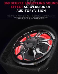 12 Inch Car Woofer Bluetooth Speaker USB TF card AUX Player Wireless Bluetooth Super Bass Speaker Motorcycles Car Speaker Free Wired Mic MP-12S