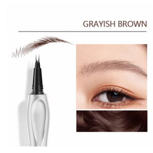 0.01mm 2-Claw Liquid Eyebrow Pencil Waterproof Easy To Use 3D Natural Look For Women Daily Cosmetic Routine