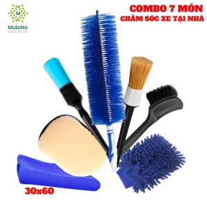 Combo 7 Món Vệ Sinh Chăm Sóc Xe Tại Nhà