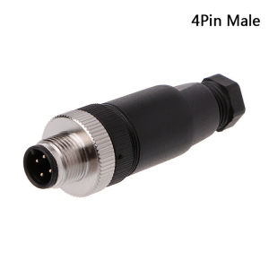 [EKLEVAL] Hot Sale Convenient Easy For Lowest Price 1PC M12 SENSOR CONNECTOR 3 4 5 PIN MALE FEMALE STRAIGHT Right Angle Plug