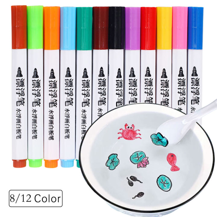 Tik Tok kids fun Magic Erasable Colorful Pen water painting floating