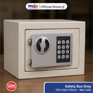 Zehn Sft-17En-G 170X230X170 Grey Safe Brankas Penyimpan Barang Safety Box