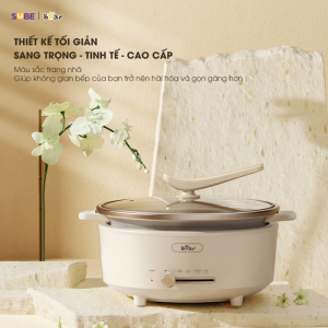 Nồi Lẩu Điện Bear 5L SB-NL05F Bản Quốc Tế - Bảo Hành 18 Tháng
