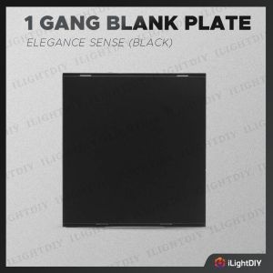 <SIRIM> RETOUCH ELEGANCE SENSES 16A 250V BLACK SWITCHES & SOCKETS